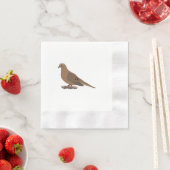Rourning, Love of Turtle Dove Digitally Drage Bird Servetten (Insitu)