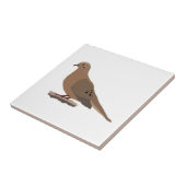 Rourning, Love of Turtle Dove Digitally Drage Bird Tegeltje (Zijkant)