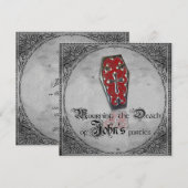 Rourning the Death of (my young) Party Invitation Kaart (Voorkant / Achterkant)