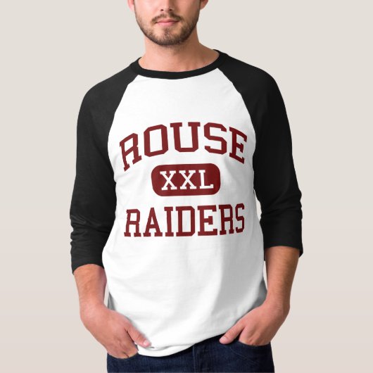 Rouse - Raiders - High School - Leander Texas T-shirt (Voorkant)