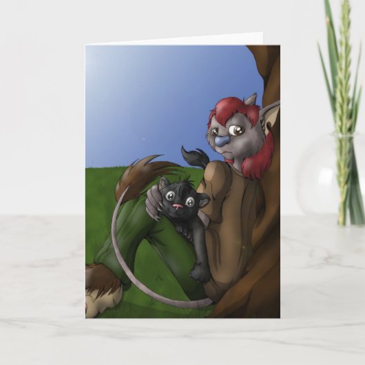 Rousoe & de kaart van Groeten Kenji (Voorkant)