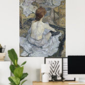 Rousse La Toilette Toulouse-Lautrec Poster (Thuiskantoor)