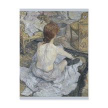 Rousse La Toilette van Henri de Toulouse-Lautrec