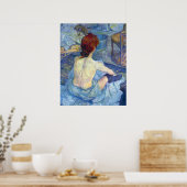 Rousse the Toilet by Toulouse-Lautrec Poster (Keuken)