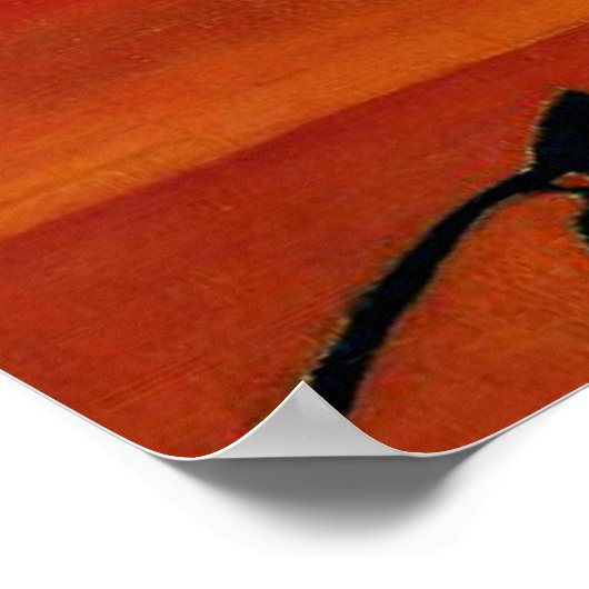 Rousseau - Bouquet of Flowers met een Ivy Branch Poster (Hoek)