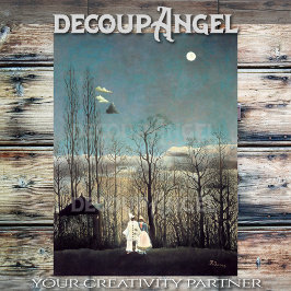 Rousseau - Carnaval Avond Decoupage Tissuepapier