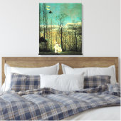 Rousseau - Carnavalsavond Canvas Afdruk (Insitu (Slaapkamer))