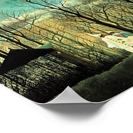 Rousseau - Carnavalsavond Poster (Hoek)