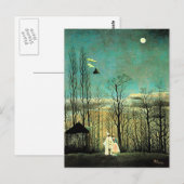 Rousseau - Carnival Evening  Briefkaart (Voorkant / Achterkant)