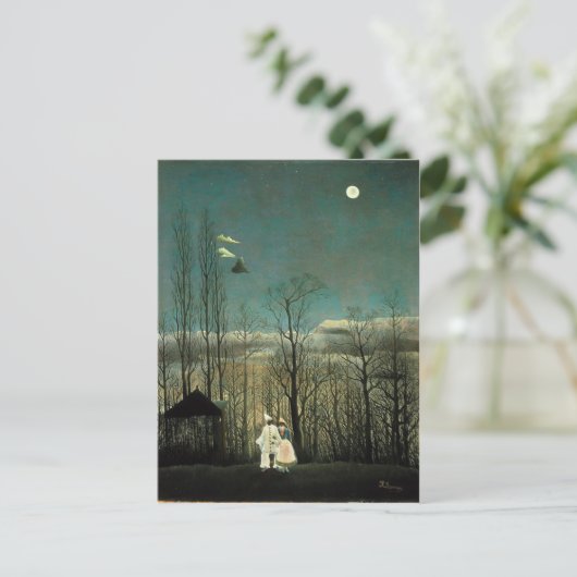 Rousseau - Carnival Evening Briefkaart (Staand voorkant)
