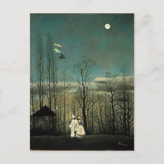 Rousseau - Carnival Evening Briefkaart (Voorkant)