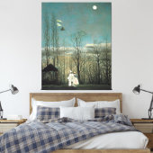 Rousseau Carnival Evening Painting Canvas Afdruk (Insitu (Slaapkamer))