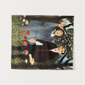 Rousseau - De Muse die de dichter inspireert Wandkleed (Voorkant (horizontaal))