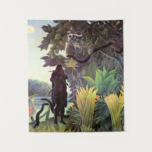 Rousseau - De Slangenbezweerder Wandkleed (Voorkant)