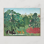 Rousseau - De waterval Briefkaart (Voorkant)