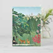 Rousseau - De waterval Kaart (Staand voorkant)