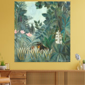 Rousseau Equatoriaal Oerwoud Canvas Afdruk (Insitu (Woonkamer))