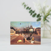 Rousseau - Ile Saint Louis en Notre Dame Briefkaart (Staand voorkant)