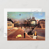 Rousseau - Ile Saint Louis en Notre Dame Briefkaart (Voorkant / Achterkant)