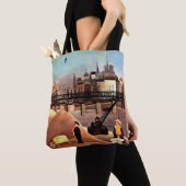 Rousseau - Ile Saint Louis en Notre Dame Tote Bag (Dichtbij)
