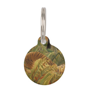 Rousseau Jungle Tropische Tijger Kunst Huisdierpenning