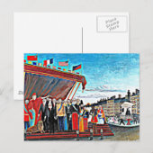 Rousseau kunst:De vertegenwoordigers van buitenlan Briefkaart (Voorkant / Achterkant)