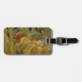 Rousseau Oerwoud Tropische Tijger Kunst Bagagelabel (Voorkant horizontaal)