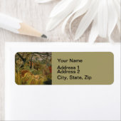 Rousseau Oerwoud Tropische Tijger Kunst Etiket (Insitu)