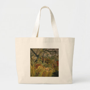 Rousseau Oerwoud Tropische Tijger Kunst Grote Tote Bag