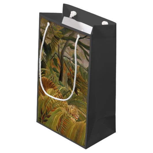 Rousseau Oerwoud Tropische Tijger Kunst Klein Cadeauzakje (Achterkant Gekanteld)