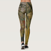 Rousseau Oerwoud Tropische Tijger Kunst Leggings (Achterkant)