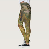 Rousseau Oerwoud Tropische Tijger Kunst Leggings (Links)