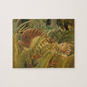 Rousseau Oerwoud Tropische Tijger Kunst Legpuzzel