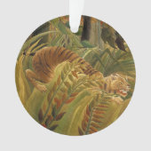 Rousseau Oerwoud Tropische Tijger Kunst Ornament (voorkant)