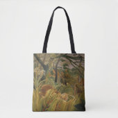 Rousseau Oerwoud Tropische Tijger Kunst Tote Bag (Voorkant)