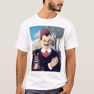 Rousseau - Portret van Pierre Loti Man met Kat T-shirt