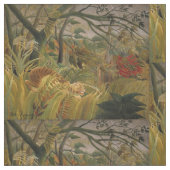Rousseau’s Tiger art fabric Stof (Close Up)