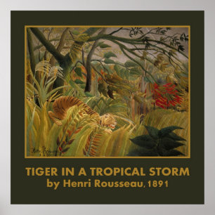 Rousseau’s Tiger-poster Poster