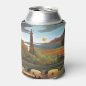 Rousseau Seine and Eiffel Tower in the Sunset Blikjeskoeler (Blikje Voorkant)