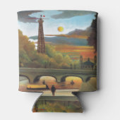 Rousseau Seine and Eiffel Tower in the Sunset Blikjeskoeler (Achterkant)