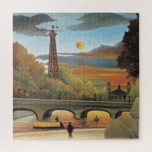 Rousseau - Seine en Eiffeltoren Legpuzzel