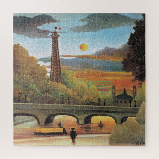 Rousseau - Seine en Eiffeltoren Legpuzzel (Verticaal)