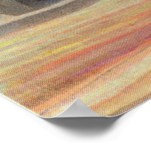 Rousseau - Seine en Eiffeltoren Poster (Hoek)