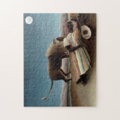 Rousseau Sleeping Gypsy Lion Painting Legpuzzel (Verticaal)