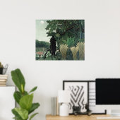 Rousseau Snake Charmer Painting Poster (Thuiskantoor)