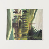 Rousseau - Toll Gate, populair schilderij, Wandkleed (Voorkant (horizontaal))