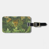 Rousseau Tropisch Oerwoud Leeuw Schilderen Bagagelabel (Voorkant horizontaal)