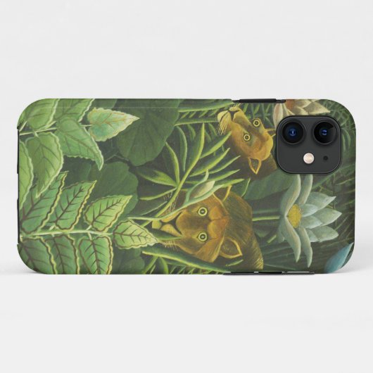 Rousseau Tropisch Oerwoud Leeuw Schilderen Case-Mate iPhone Case (Achterkant (horizontaal))
