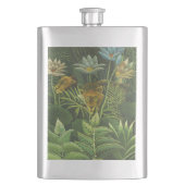 Rousseau Tropisch Oerwoud Leeuw Schilderen Flacon (Voorkant)