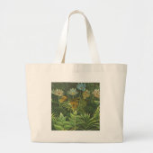 Rousseau Tropisch Oerwoud Leeuw Schilderen Grote Tote Bag (Voorkant)